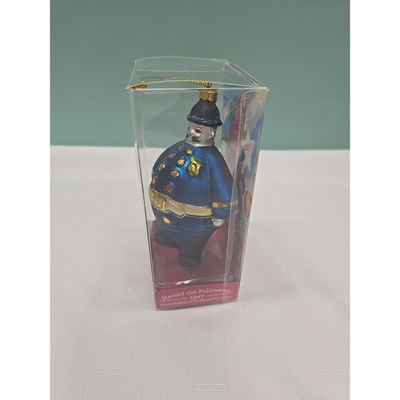 RARE Macy's Thanksgiving Day Parade Harold The Policeman Christmas Ornament - Picture 3 of 16